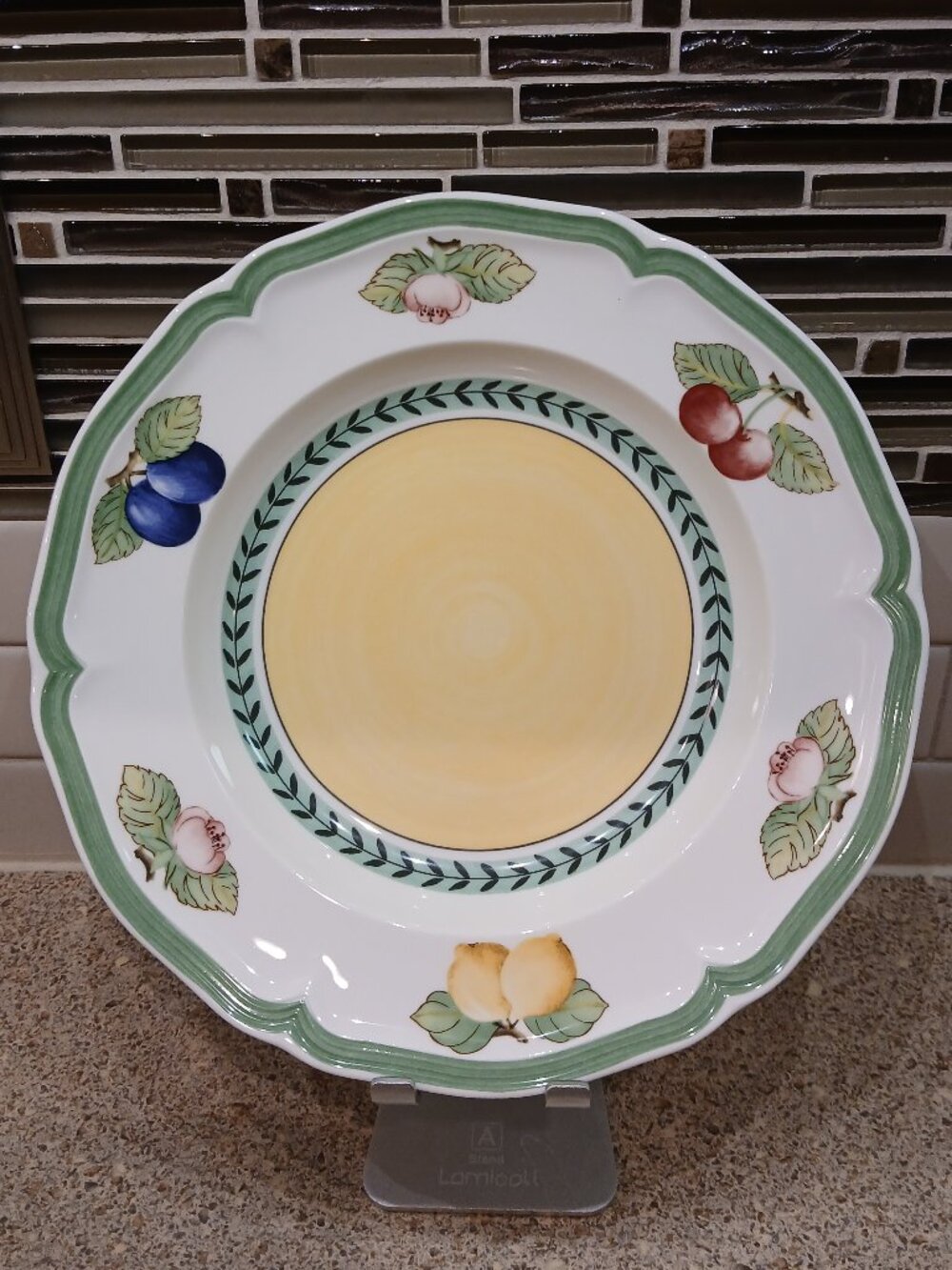 Villeroy & Boch French Garden Rim Soup Bowl - 9 inches